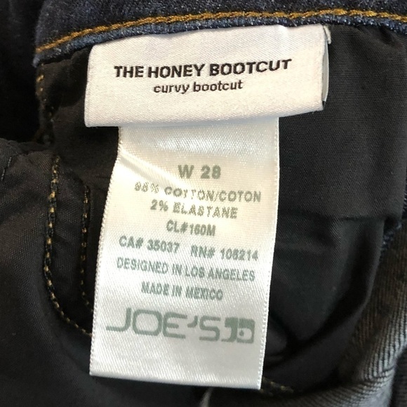 Joe's Jeans The Honey Curvy Bootcut Mid Rise Jeans 28 - Picture 5 of 5